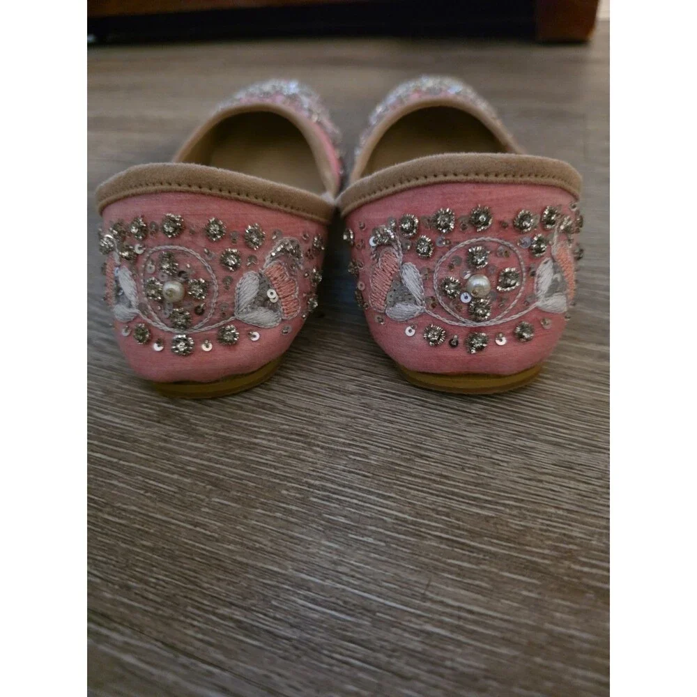 Fuchsia Handcrafted Ballet Flats, Charlotte - Size 10